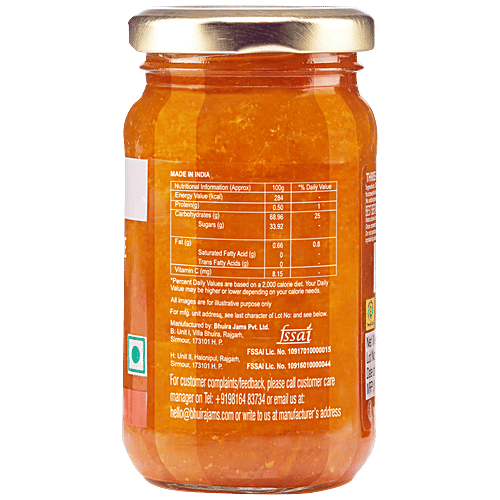 Buy BHUIRA Three Fruit Marmalade No Added Sugar, Preservatives