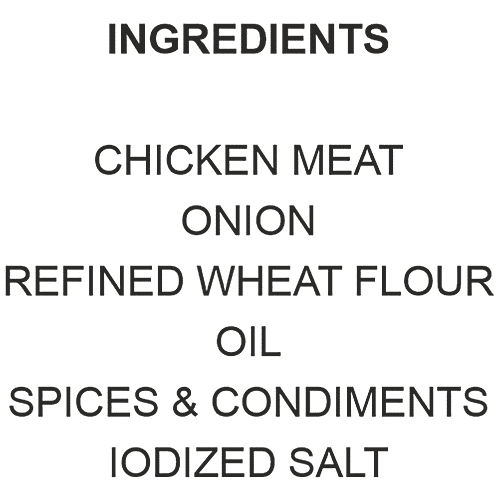 Haringhata Momos Momos - Chilli Chicken, Ready To Steam/ Fry, 240 g  