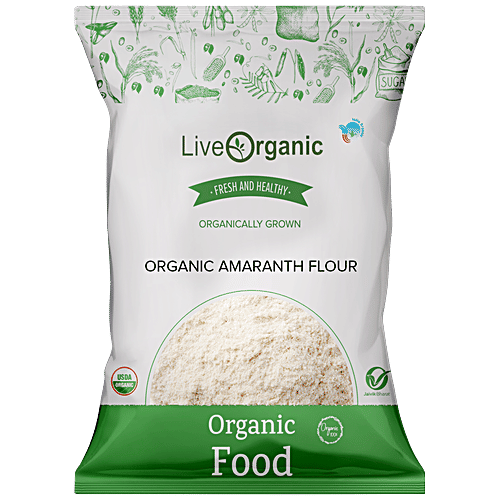 Buy Live Organic Amaranth Flour 100 Natural, Fresh & Healthy Online