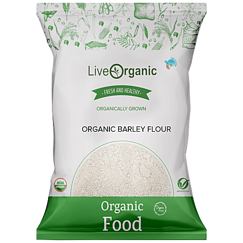 Buy Live Organic Barley Flour 100 Natural, Fresh & Healthy Online at