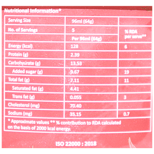 Polar Bear Ice Cream Sundae - The Red Velvet, 480 ml Tub 