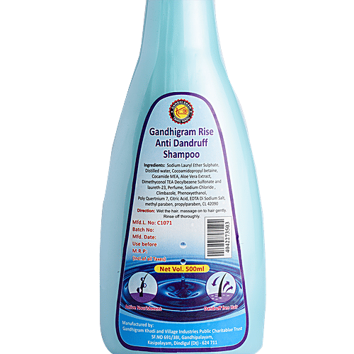 Buy Gandhigram Rise Anti Dandruff Shampoo Prevents Hair Loss Online