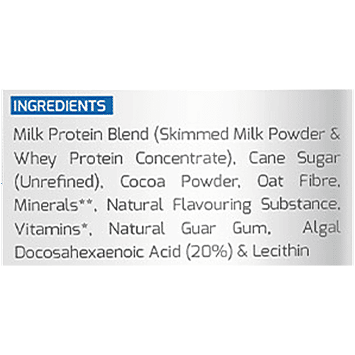 Gritzo Supermilk For 2-6 Yrs Protein & Nutrition Drink Mix - Double Chocolate, 400 g  