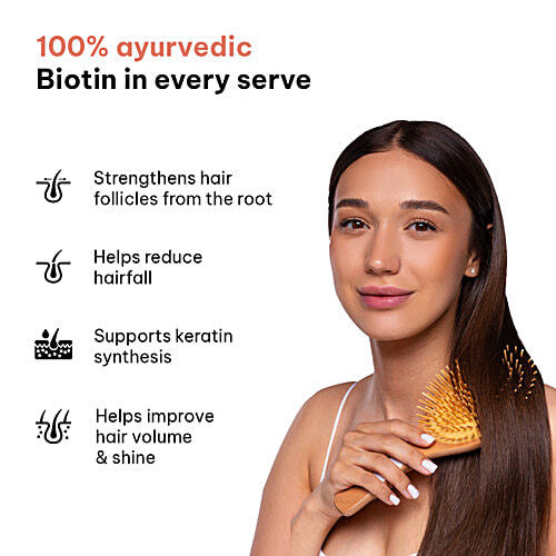 Healthkart HK Vitals Biotin Supplement For Hair Growth, Strong Hair & Glowing Skin Biotin Tablets, 90 pcs  