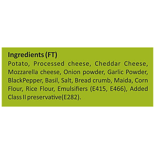 Mr. Munchies Premium Cheese Burst Poppers, 12 pcs Tray Pack