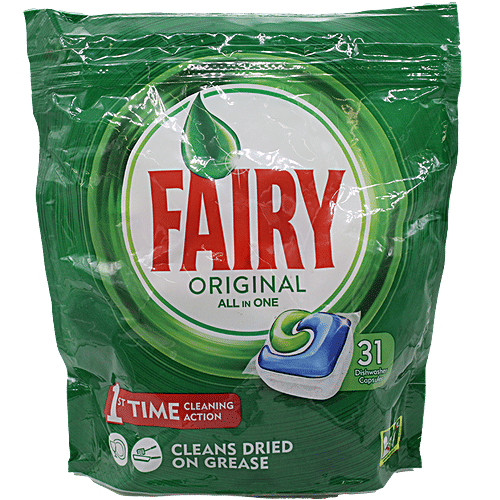 Buy Fairy All In One Dishwasher Capsule Removes Tough Stains & Grease