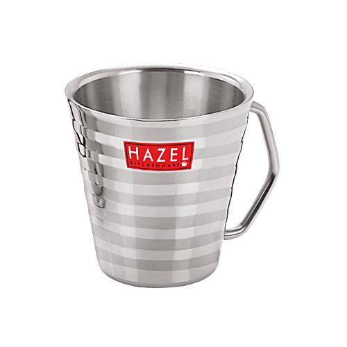 Hazel Stainless Steel Green Tea/Coffee Classic Mug - Big, 300 ml  