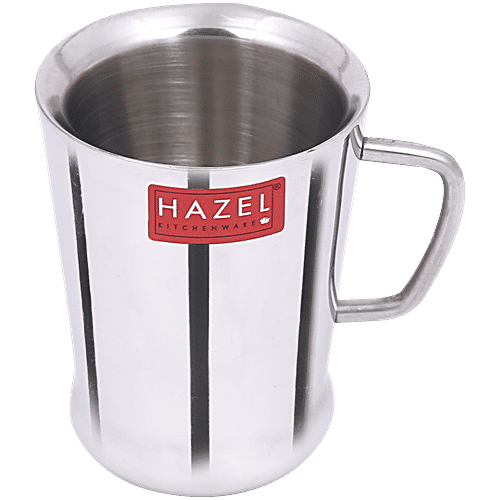 Hazel Stainless Steel Green Tea/Coffee Spice Cup - Big, 200 ml  
