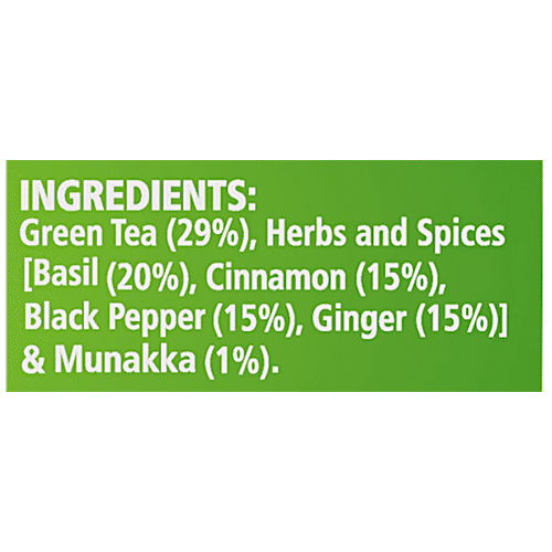 Dabur Vedic Suraksha Green Tea - Immunity Booster, With The Goodness Of 5 Ayurvedic Herbs, 150 g  