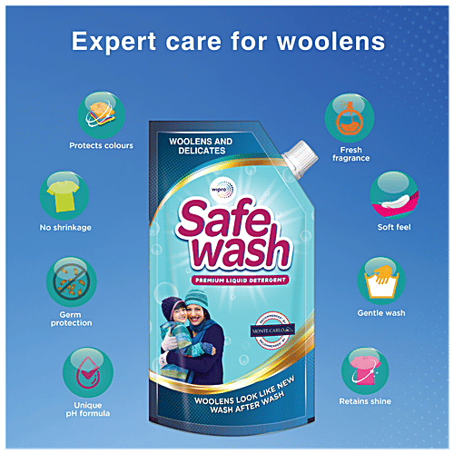 Buy Safewash Safewash Liquid Detergent For Woollens Online at Best Price of Rs 299 bigbasket