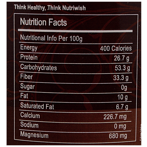 Nutriwish Cocoa Powder Super Food - Rich Source Of Vitamin, Helps Manage Weight, 200 g