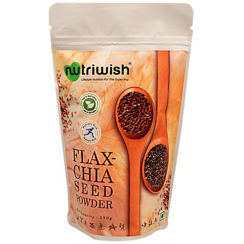 Buy Nutriwish FlaxChia Seed Powder Rich Source Of Energy, Fibre