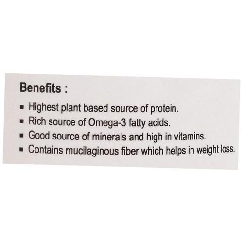 NUTTING ELSE Chia Seeds - Rich In Omega - 3 & Protein, 350 g  