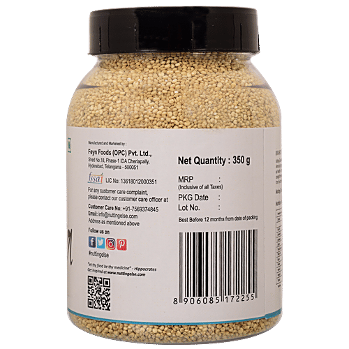 NUTTING ELSE Quinoa Seeds - Gluten & Preservatives Free, 350 g  