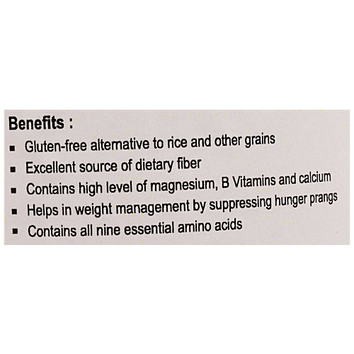 NUTTING ELSE Quinoa Seeds - Gluten & Preservatives Free, 350 g  