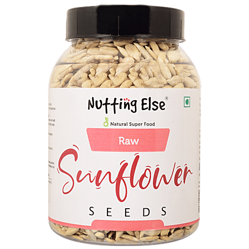 Buy NUTTING ELSE Raw Sunflower Seeds Rich In Fibre, Plant Based Protein Online at Best Price