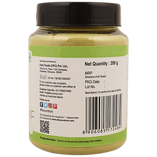 Buy Flavour Drum Coriander Leaf Powder Rich In Vitamin A, C, E Online