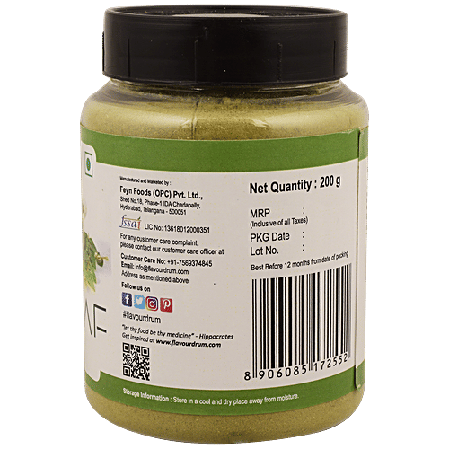 Buy Flavour Drum Curry Leaf Powder Has Antiinflammatory Properties