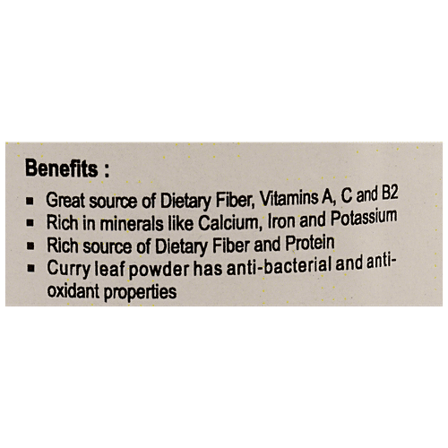 Buy Flavour Drum Curry Leaf Powder Has Antiinflammatory Properties