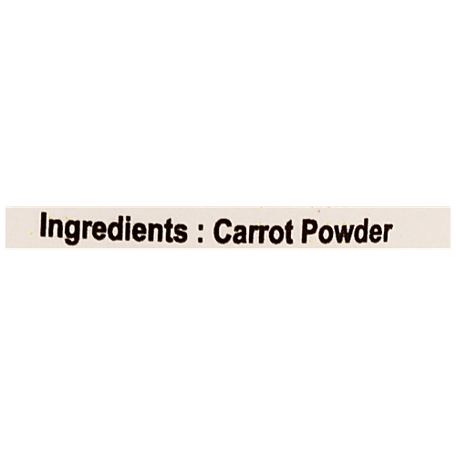 Flavour Drum Carrot Powder - Improve Eye & Skin Health, 200 g  