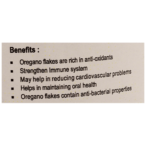 Buy Flavour Drum Oregano Flakes High In Antioxidants, Reduces