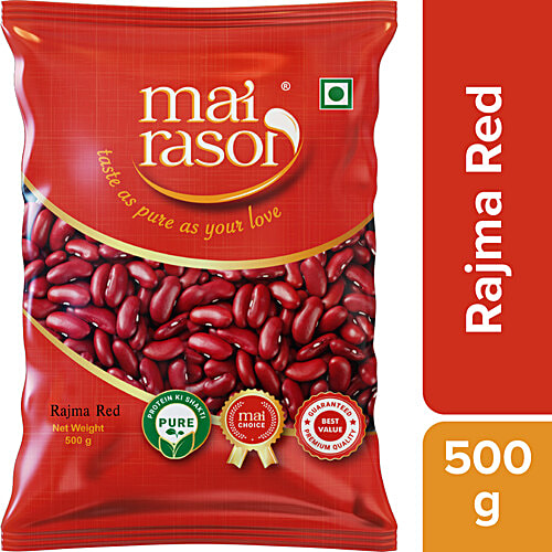 Mai Rasoi Rajma - Red, 500 g Pouch 
