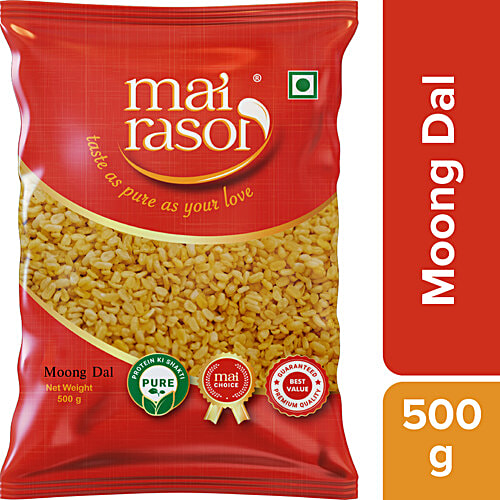 Buy Mai Rasoi Moong Dal Unpolished Online at Best Price of Rs 96.03 bigbasket
