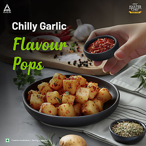 ITC Master Chef Chilli Garlic Potato Shots, 420 g (52 pcs) 