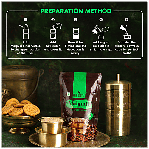 Buy Continental Malgudi Fresh Filter Coffee 60 Degree Online at Best
