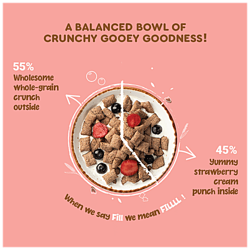 Nourish you Strawberry Fills - Goodness Of Quinoa & Ragi, Gluten-free, 250 g  