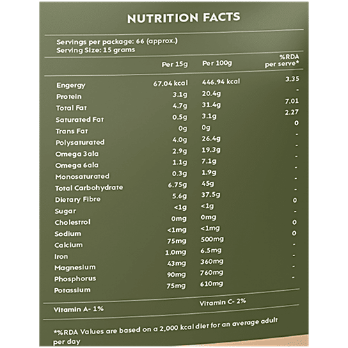 Nourish you Black Chia Seeds - Gluten Free, 500 g  High in Protein & Antioxidants, Gluten Free, Omega-3.