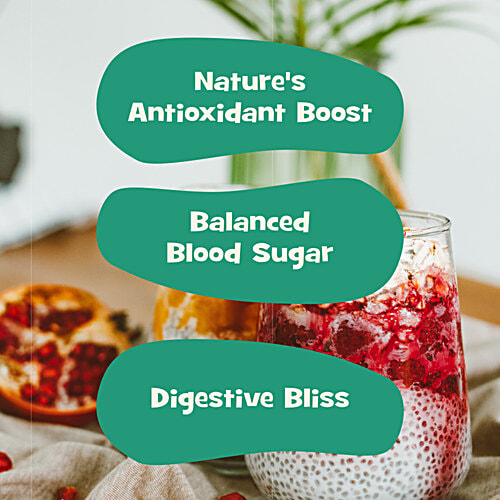 Nourish you Black Chia Seeds - Gluten Free, 500 g  High in Protein & Antioxidants, Gluten Free, Omega-3.