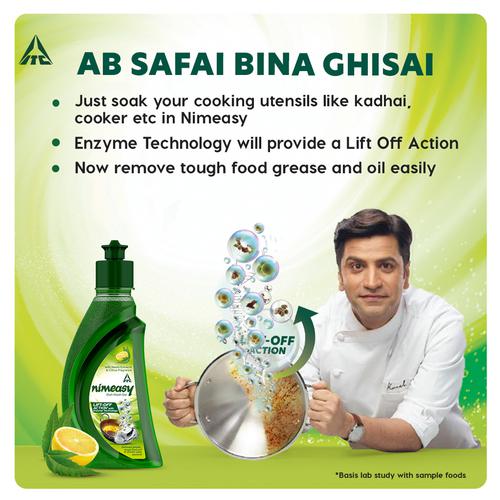 Buy Nimeasy Dishwash Liquid Gel - Kitchen Utensil Cleaner - Neem and Lemon  Online at Best Price of Rs 129 - bigbasket