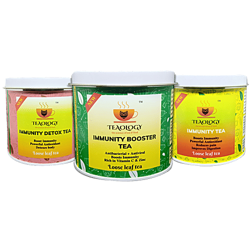 Buy TEAOLOGY Immunity Booster Tea Rich In Vitamin C & Zinc Online at