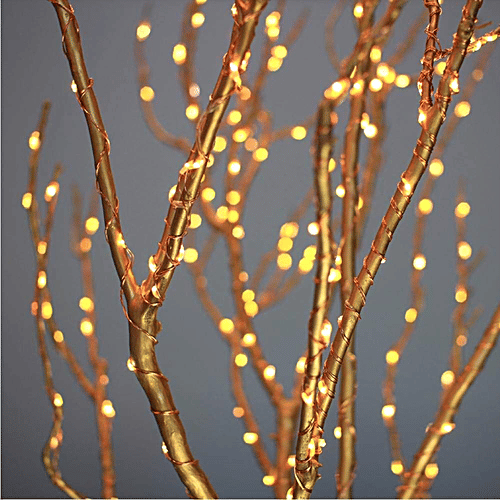 Lexton LED Yellow String Lights With USB - 5 m, 1 pc For Home Decor, Festive Decoration