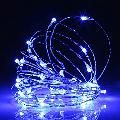Buy Lexton String Lights Rice LED Light,10 M, Multicoloured Online at