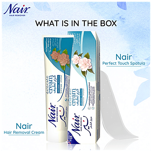 Nair  Hair Removal Cream - Sensitive, With Delicate Fragrance, 110 g  