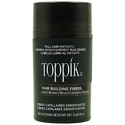Buy Toppik Hair Building Fibres Full Hair Instantly, Dark Brown
