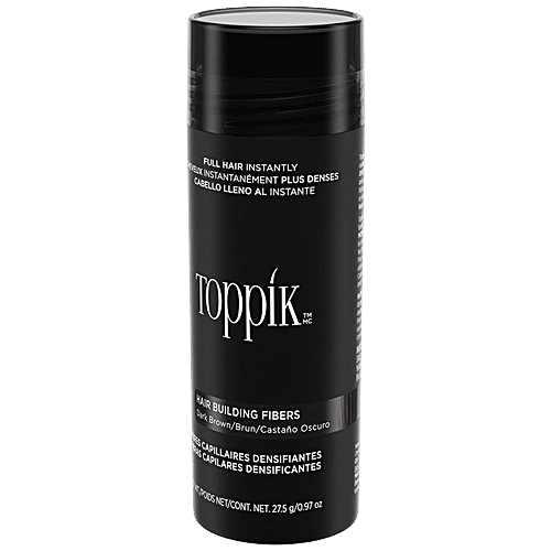 Toppik Hair Building Fibres - Full Hair Instantly, Black, 27.5 g  
