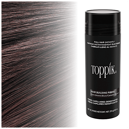 Toppik Hair Building Fibres - Full Hair Instantly, Black, 27.5 g  