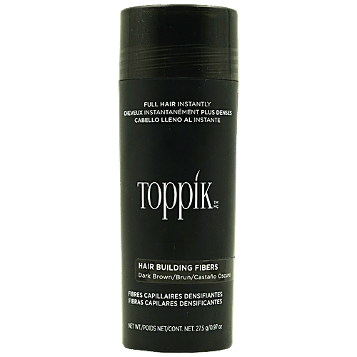 Buy Toppik Hair Building Fibres Full Hair Instantly, Dark Brown