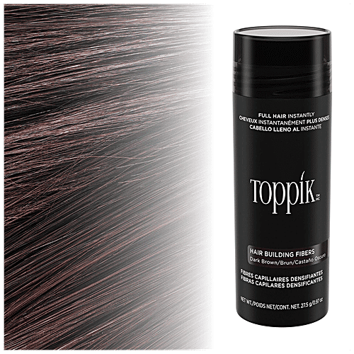 Buy Toppik Hair Building Fibres Full Hair Instantly, Dark Brown