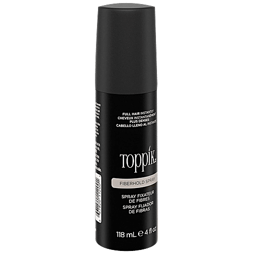 Toppik Fibre Hold Spray - Hair Fixer, Holds Hair Fibres In Place, 118 ml  
