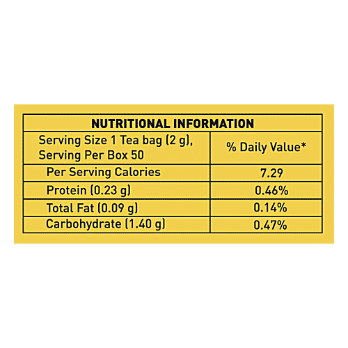 Vahdam Chamomile Green Lavender Green Tea - Provides Relaxation, Rich In Antioxidants, 2 g (50 Bags x 2 g Each) 
