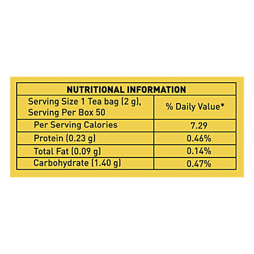 Vahdam Chamomile Mint Citrus Green Tea - Rich In Antioxidants & Helps Boost Immunity, 2 g (50 Bags x 2g Each) 