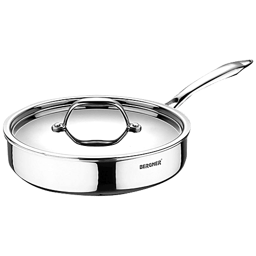 Buy Bergner Argent Tri-Ply Stainless Steel Saucepan - Induction Base