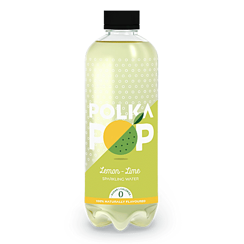 Buy Polka POP Sparkling Water Lemon Lime, No Sugar & Calories Online