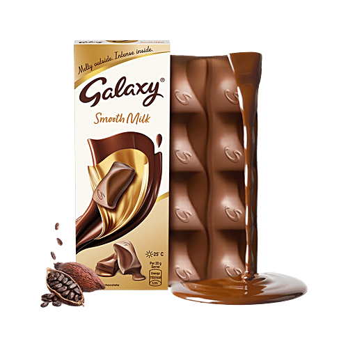 Galaxy Smooth Milk Chocolate Bar, 30 g Loaded with the Goodness of International Cocoa