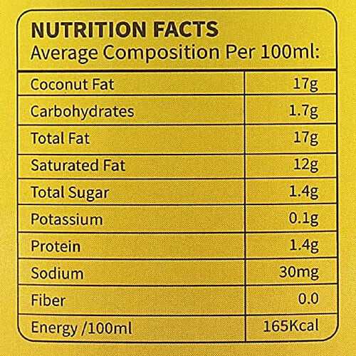 Buy KLF Coconad Coconut Milk Rich In Vitamins & Minerals, Thick