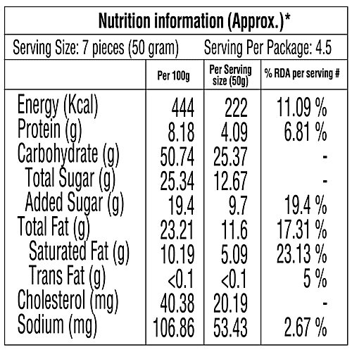 Garden Biscotto - Salted Caramel, Rich In Protein, No Trans Fat, Baked, 225 g  